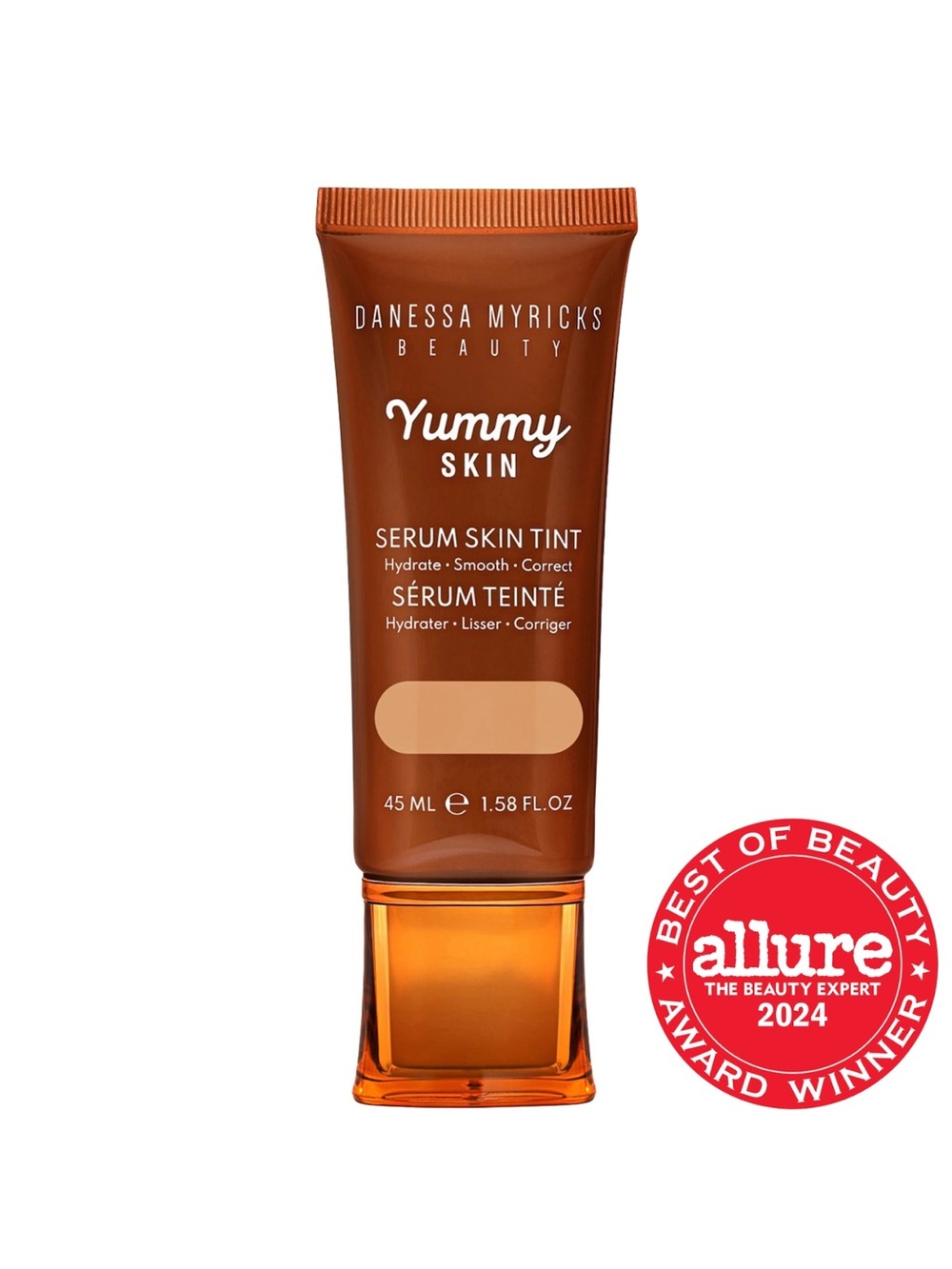 DANESSA MYRICKS BEAUTY Yummy Skin Soothing Serum Skin Tint Foundation Shade 5